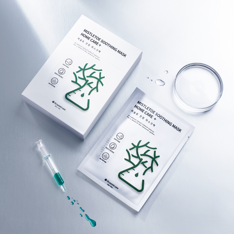 Mistletoe Soothing Mask แผ่นมาส์กบำรุงผิว มิสเซิลโท ชู้ทติ้ง มาส์ก